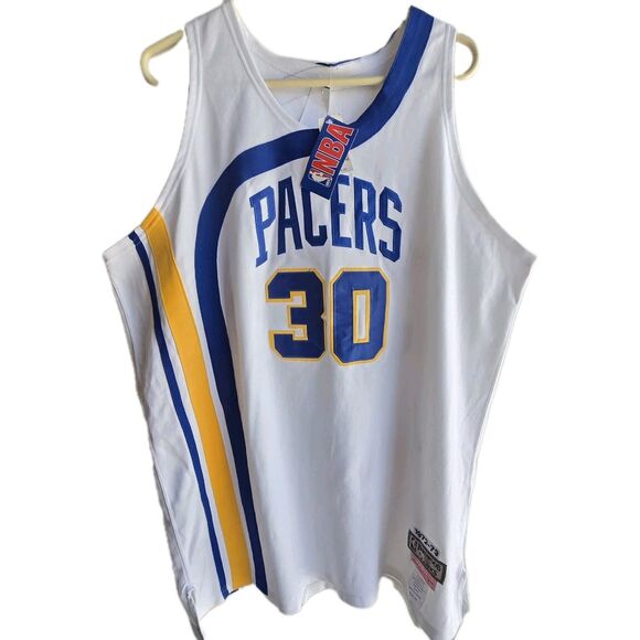 MITCHELL & NESS Hardwood Classics Indiana Pacers - George McGinnis #30 - Size 52 - Picture 1 of 8
